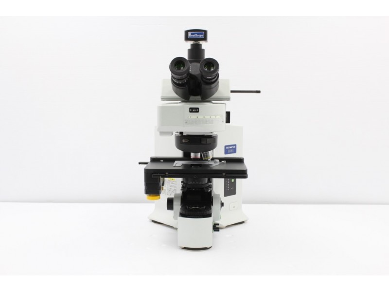 Olympus BX61 Fluorescence Metal Halide Motorized XY Microscope (New Filters) Pred BX63