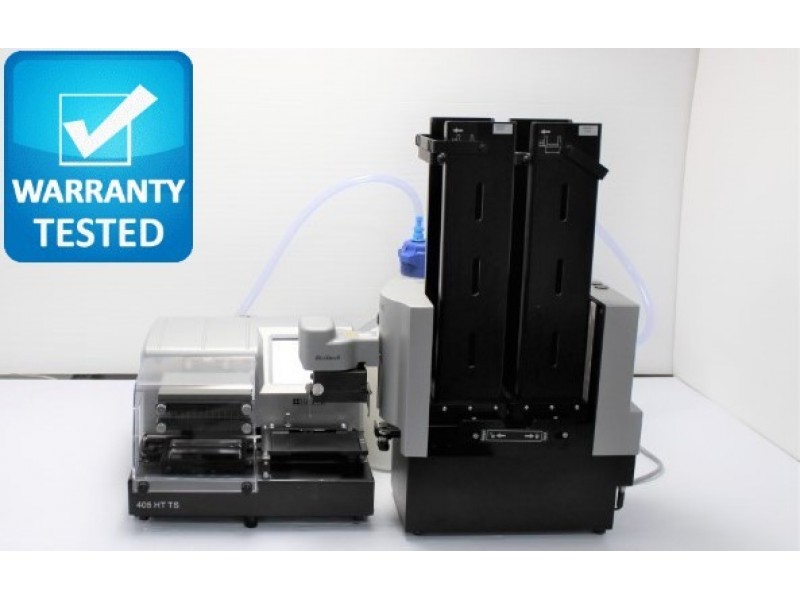 Agilent BioTek 405 HT TS Microplate Washer 405TSHTV w/ BioStack Stacker - AV