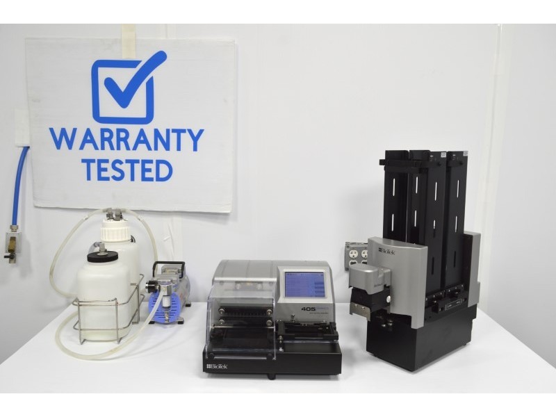 Agilent BioTek 405 Select TS Microplate Washer 405TSU w/ BioStack Stacker Unit2 - AV