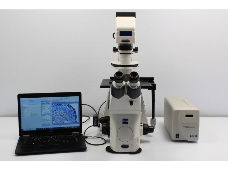 Zeiss Observer D1 Inverted Fluorescence Microscope  (New Filters) Pred to Zeiss Observer 5