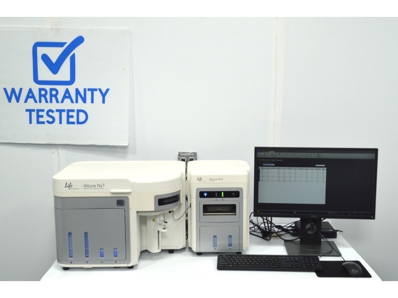 Thermo Attune NxT Acoustic Focusing Cytometer AFC2 (1)Laser/(4) Colors/(6)Detectors w/ Autosampler - AV