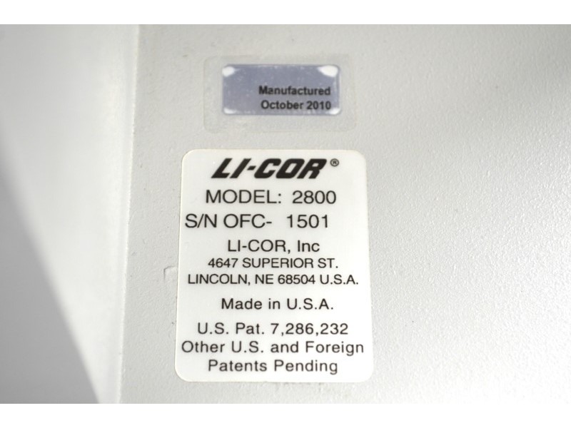 LI-COR Licor Odyssey FC 2800 Western Blot Imaging system Pred XF