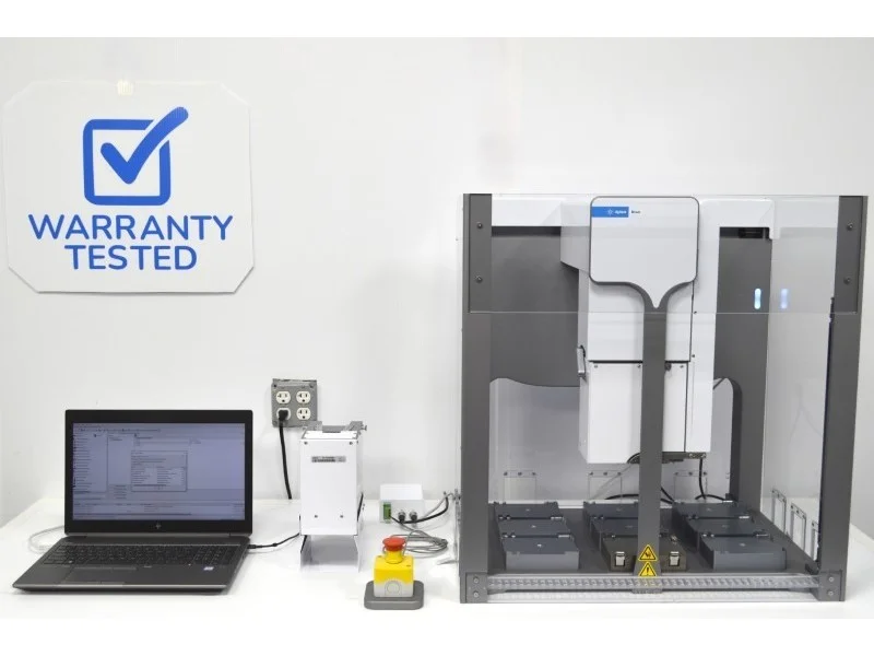 Agilent Bravo Liquid Handler w/ 96ST Head & EXTRA 384ST Dispense Head