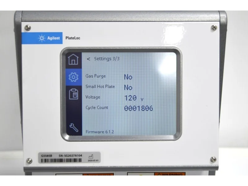 Agilent PlateLoc Thermal Microplate Sealer (Color Screen) Unit 1