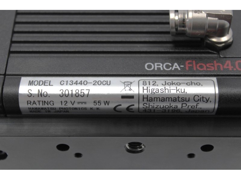 Hamamatsu ORCA-flash 4.0 V3 C13440 Monochrome sCMOS Microscope Camera Unit 2