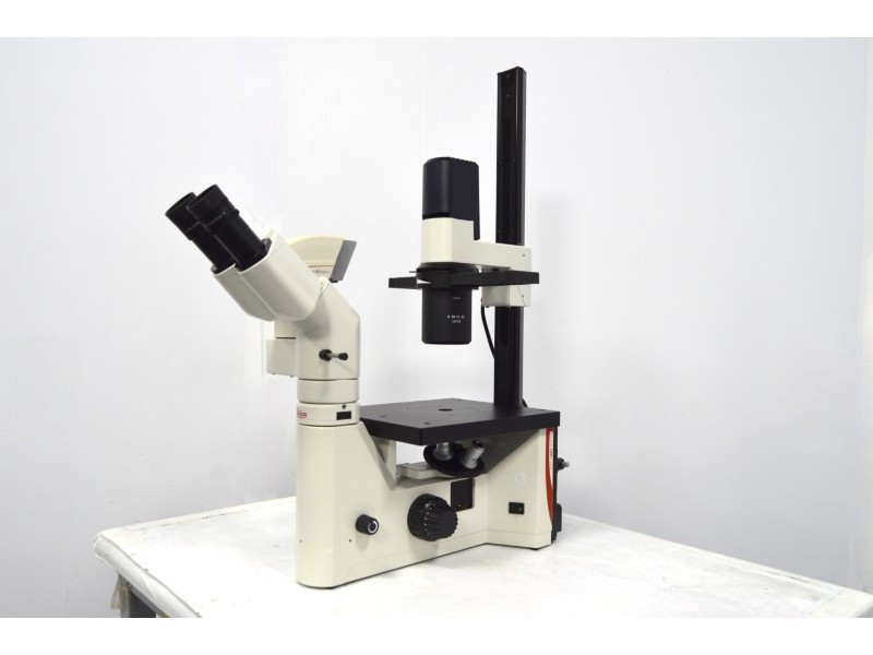 Leica DM IL LED Fluo Inverted Fluorescence Phase Contrast Microscope