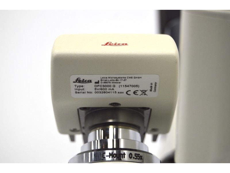 Leica DM IL LED Fluo Inverted Fluorescence Phase Contrast Microscope