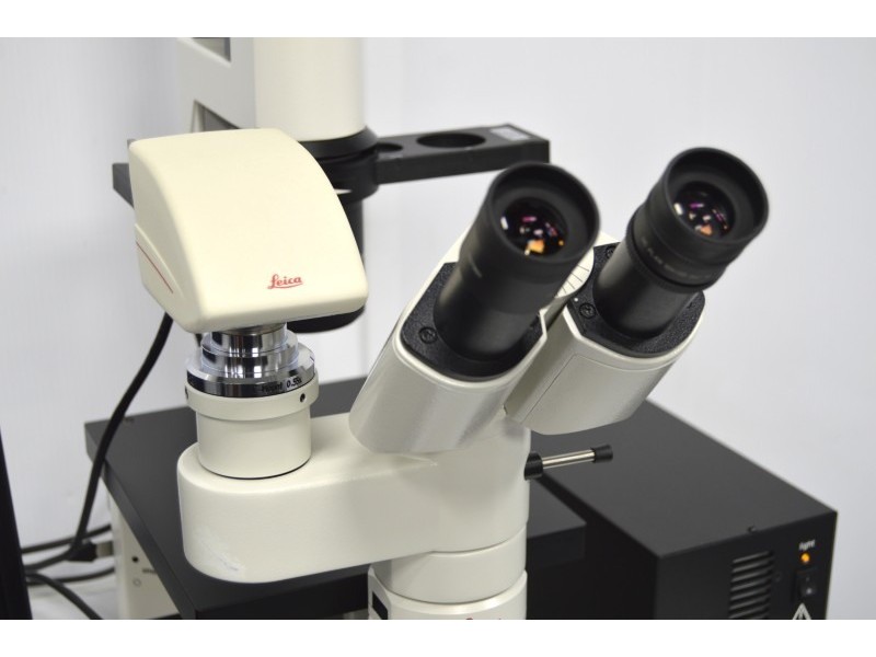 Leica DM IL LED Fluo Inverted Fluorescence Phase Contrast Microscope