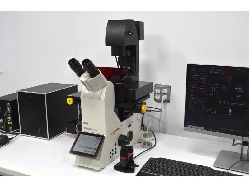 Leica DMi8 THUNDER Imager Motorized Inverted Fluorescence Microscope w/ Adaptive Focus Control