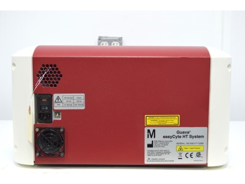 Millipore Cytek Guava EasyCyte 8HT Flow Cytometer (2)Lasers/(6)Colors/(8)Detectors Unit 2