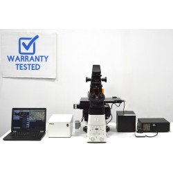 Nikon Eclipse Ti2-E PFS Inverted LED Fluorescence DIC Motorized Microscope (New Filters and Perfect Focus System)