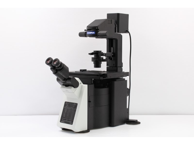 Olympus IX83 Motorized Inverted LED Fluorescence Microscope (New Filters) Unit 3