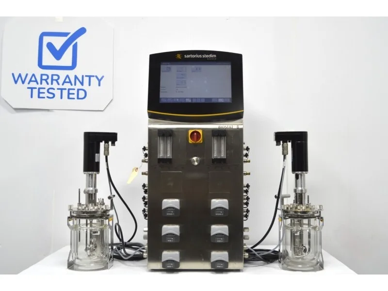 OXY-Sartorius Stedim Biostat B Twin Bioreactor for Microbial Cultures ...