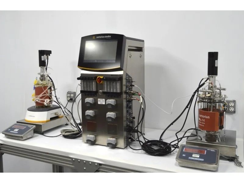 OXY-Sartorius Stedim Biostat B-CC Twin Benchtop Bioreactor in Single ...