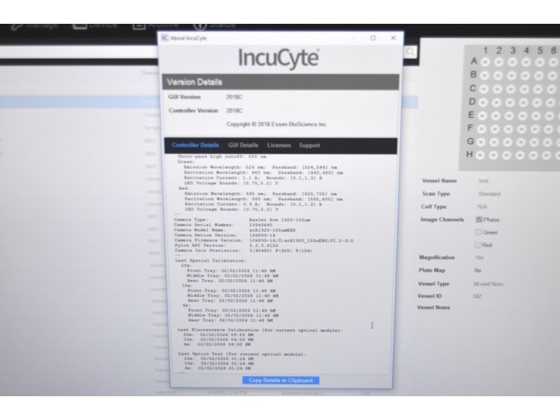 Sartorius Essen IncuCyte S3 Live-Cell Imaging and Analysis System w/ G/R Optical Module Unit 3
