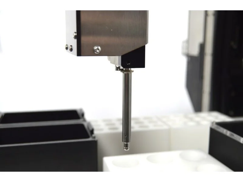 Scinomix Sci-Print VXL Tube Handler Labeler w/ VXi Bulk Tube Feeder ...