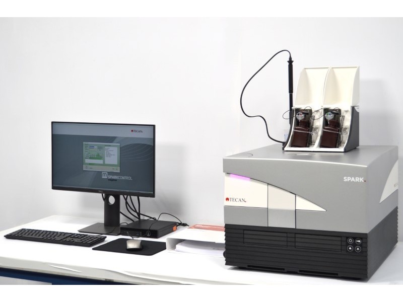 Tecan Spark Multimode Microplate Reader ABS/LUM/FL/FP/TRF w/ 2 Injectors