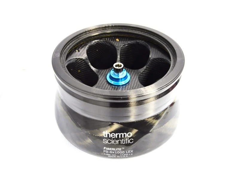 Thermo Scientific Fiberlite F9-6x1000 LEX Fixed Angle Rotor w/ Auto ...
