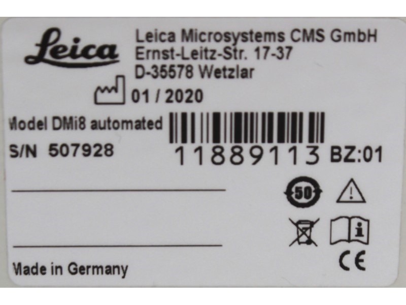 Leica THUNDER DMi8 Inverted Autofocus Fluorescence Motorized Microscope