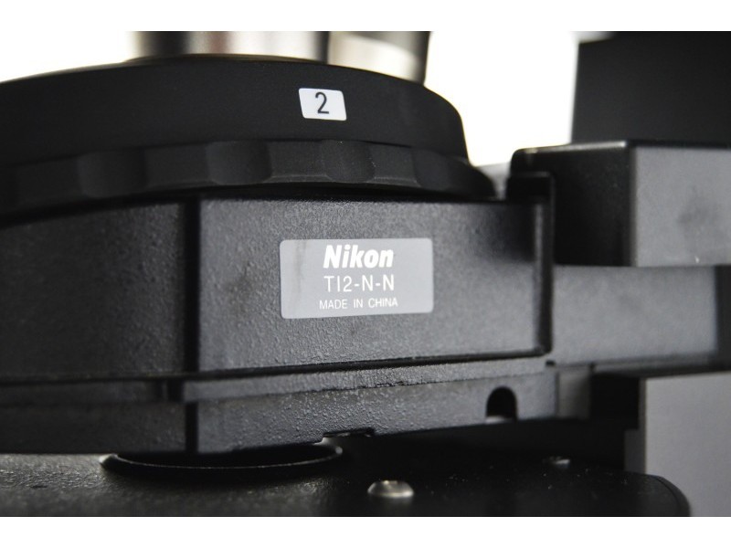 Nikon Ti2-U Inverted LED Fluorescence Microscope w/ Dual Fluorescence Turrets, Dual Illumination Paths (New Filters)
