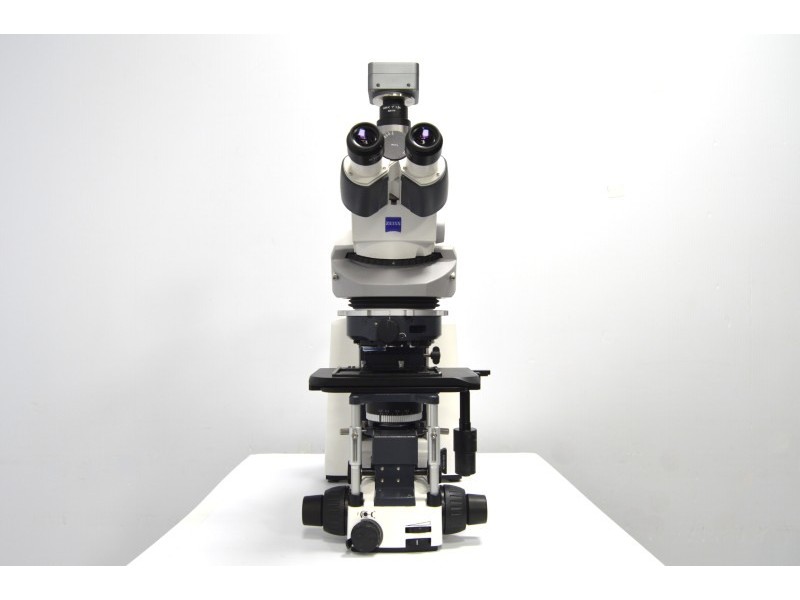 Zeiss Axio Examiner.D1 Fluorescence Dodt Gradient Contrast Upright Water Dipping Microscope with Anti-Vibration Table (New Filters)