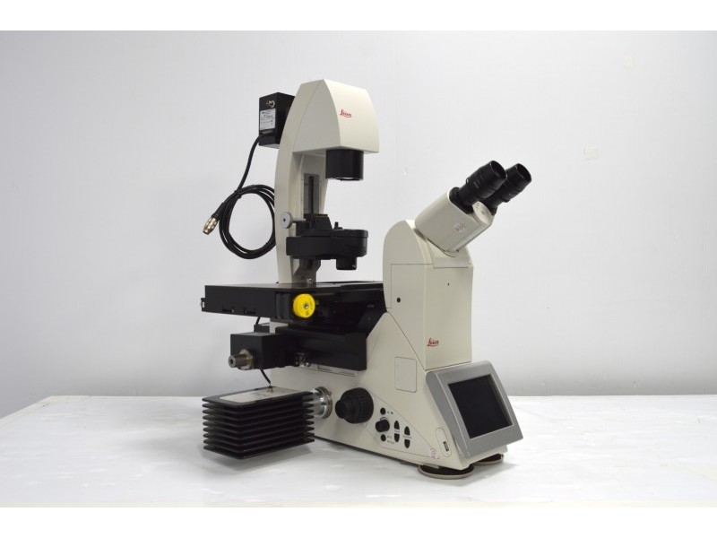Leica DMi8 Inverted LED Fluorescence Motorized Microscope w/ Adaptive Focus Control (New Filters)