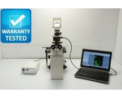 Zeiss Axiovert S100 Inverted Fluorescence Phase Contrast Microscope Pred AXIO Vert