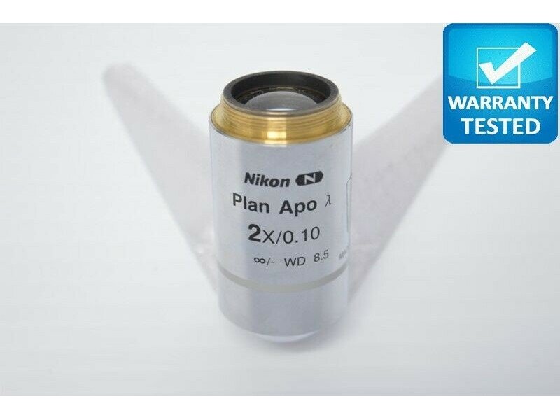 Nikon Plan APO 2x/0.10 Lambda Microscope Objective