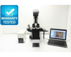 Leica DMI3000 B Inverted Fluorescence Phase Contrast Microscope - AV