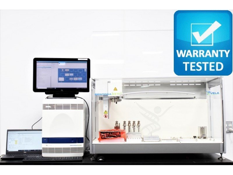 Vela Sentosa SX101 SA201 PCR Automation System based on Epmotion 5075 / ABI 7500 - AV