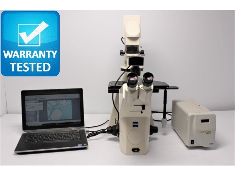 Zeiss Axiovert 200 Inverted Fluorescence Phase Contrast Microscope Unit3 Pred AXIO Observer Z7