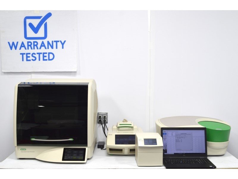 Bio-Rad QX200 Droplet Digital PCR system with AutoDG Automated Droplet Generator, PX1 Plate Sealer and C1000 Touch Thermal Cycler Unit2 - AV Bio-Rad QX200 Droplet Digital PCR system with AutoDG Automated Droplet Generator, PX1 Plate Sealer and C1000 Touch Thermal Cycler Unit2 - AV