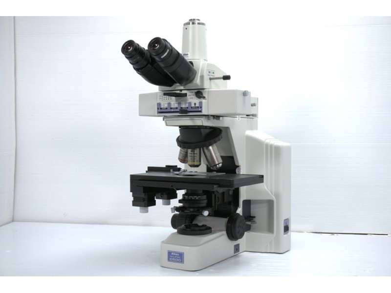 Nikon E600 Upright Fluorescence Phase Contrast Motorized Microscope (New Filters) Pred Ni-U