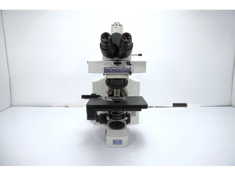Nikon E600 Upright Fluorescence Phase Contrast Motorized Microscope (New Filters) Pred Ni-U