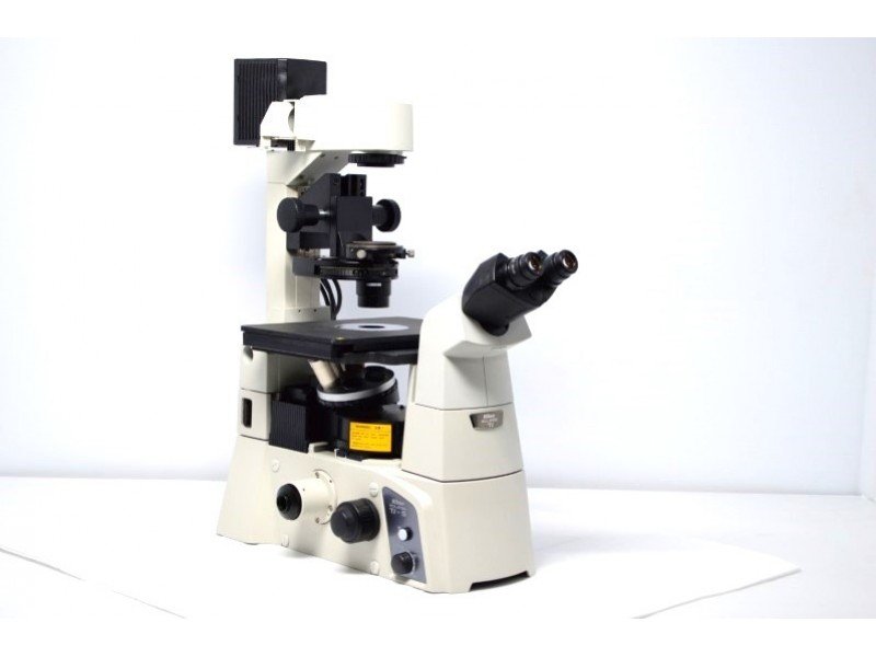 Nikon Eclipse Ti-S Inverted Fluorescence Phase Contrast & Upgraded Light Source Microscope Pred Ti2-A