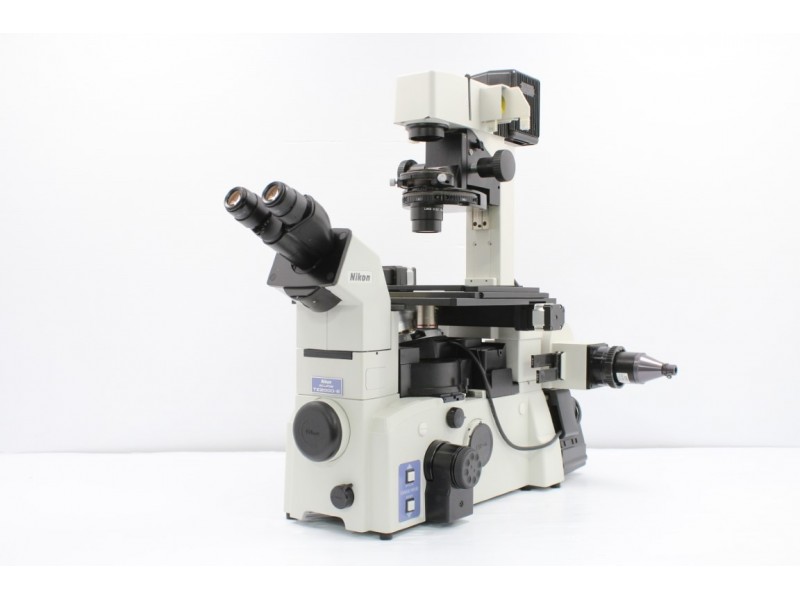 Nikon Eclipse TE2000-E Inverted Fluorescence Microscope Pred Ti2-E