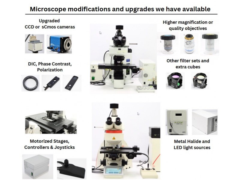 Olympus BX61 Upright Fluorescence Motorized Microscope (New Filters)
