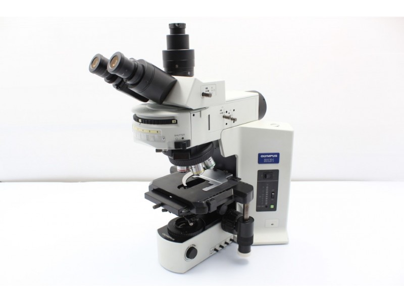 Olympus BX51 Fluorescence Phase Contrast Mechanical Microscope (New Filters) Pred BX53