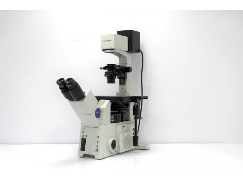 Olympus IX81 Inverted Fluorescence Motorized Microscope (New Filters) Pred IXplore