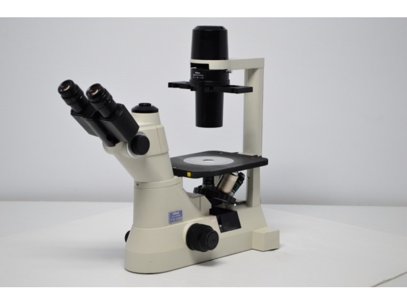 Nikon Eclipse TS100 Inverted Brightfield with Phase Contrast Microscope Pred TS2