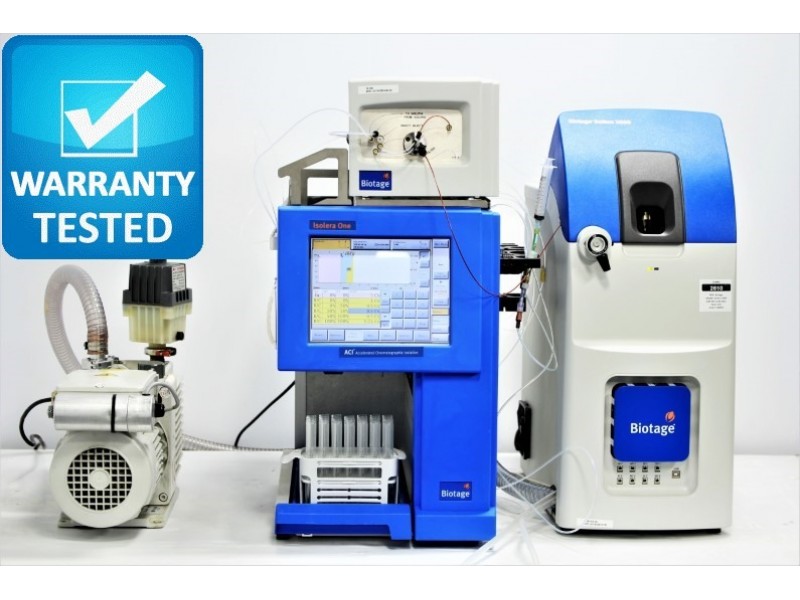 Biotage Isolera One Flash Purification Chromatography ISO-1SV w/ Dalton 2000 Mass Spectrometer Pred Selekt - AV