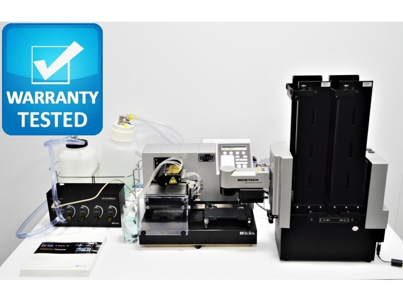 BioTek EL406 Microplate Washer Dispenser 406PSUB1 w/BioStack, Valve Module Unit2 - AV