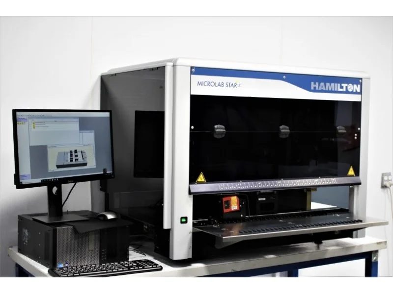Hamilton MICROLAB STARlet Liquid Handler w/ Span-8, CO-RE Gripper ...