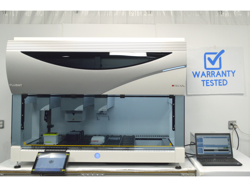 Tecan Fluent 780 Liquid Handler w/ FCA, MCA, RGA - AV Tecan Fluent 780 Liquid Handler w/ FCA, MCA, RGA - AV