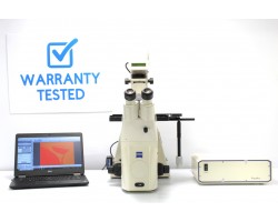 Zeiss Axiovert 200 Inverted Fluorescence Microscope (New Filters) Pred Observer 5 GL