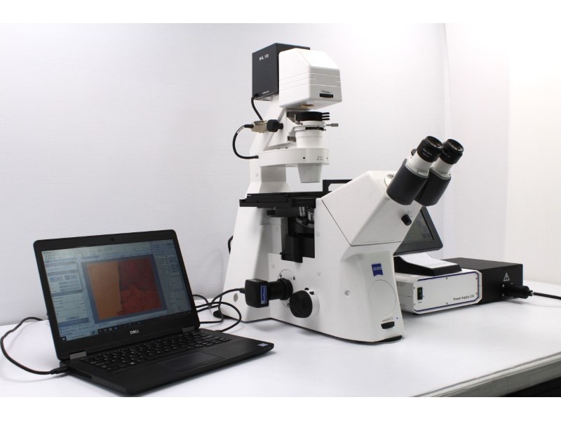 Zeiss AXIO Observer 7 Inverted LED Fluorescence Phase Contrast Motorized XY Microscope (New Filters)