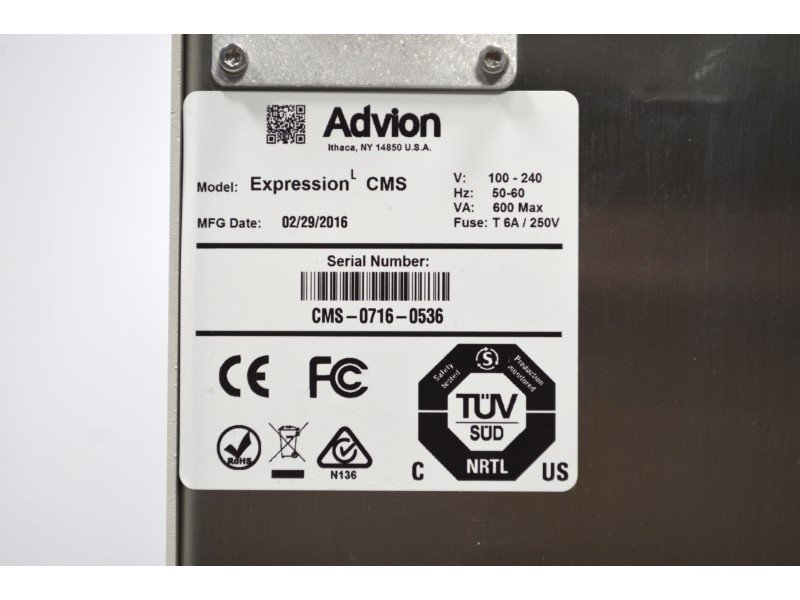 Advion Expression L CMS Mass Spectrometer w/ Plate Express