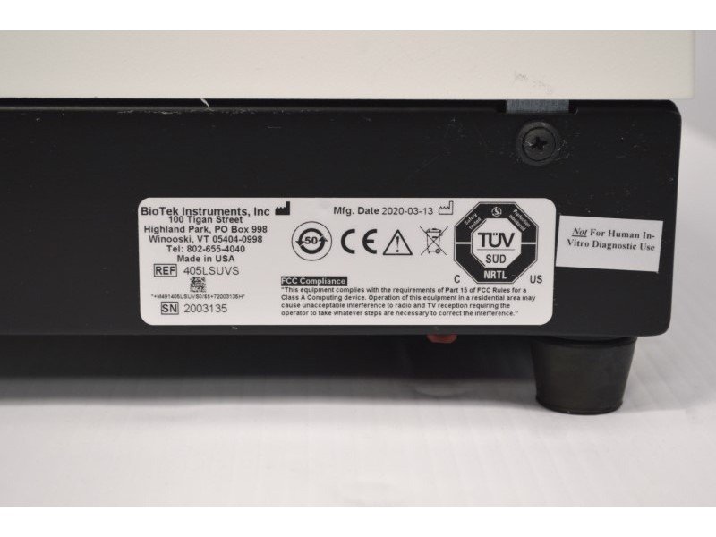 Agilent BioTek 405 LS Microplate Washer 405LSUVS w/ BioStack Stacker - AV