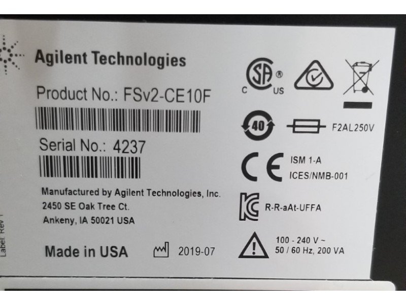 Agilent Fragment Analyzer 5300 Capillary Electrophoresis