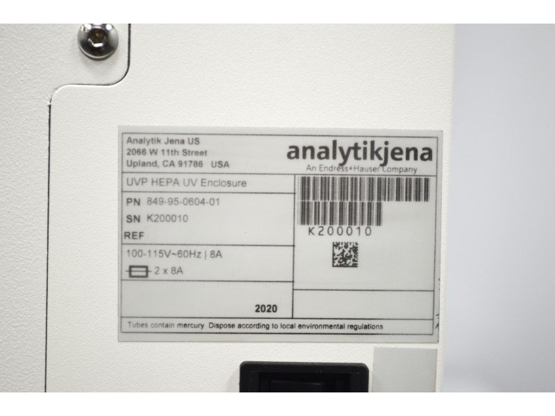 Analytik Jena CyBio FeliX Liquid Handler with R96/1000ul head & UVP HEPA UV Enclosure Analytik Jena CyBio FeliX Liquid Handler with R96/1000ul head & UVP HEPA UV Enclosure